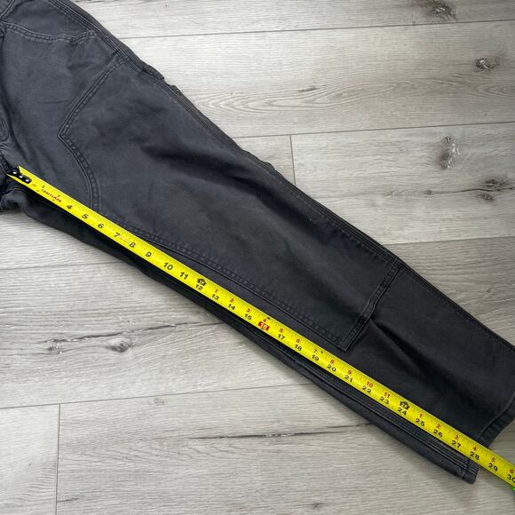 Carhartt Men’s Relaxed Fit Carpenter Double Knee Jeans Size 32X30 Gray - Picture 4 of 9